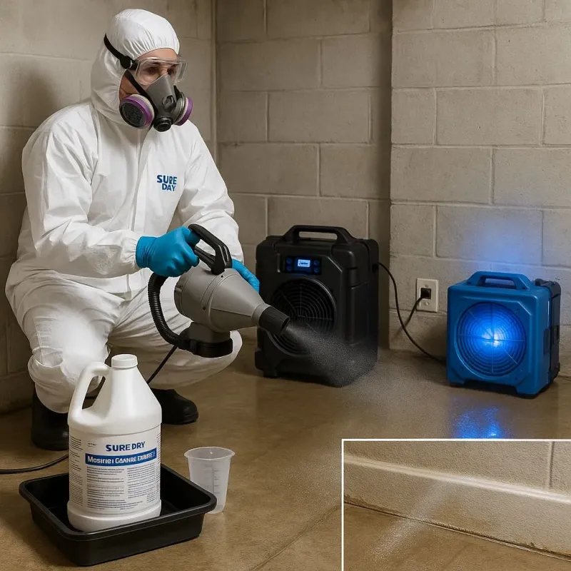 Sanitization and Odor Removal process in Versailles, IN