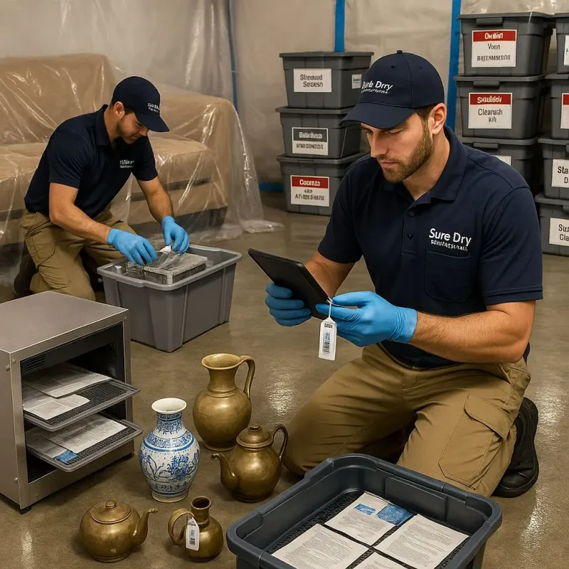 Content Protection and Restoration process in Versailles, IN